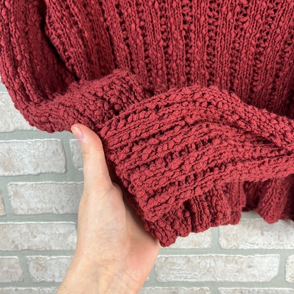 Altar’d State Crochet Knit Sweater- Size XS - Picture 3 of 5